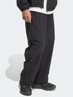 Discount adidas Black Small Essential Logo Woven Open Hem Joggers