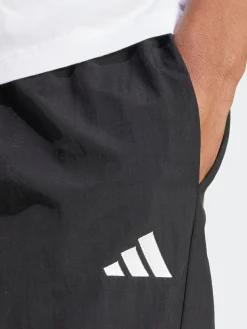 Discount adidas Black Small Essential Logo Woven Open Hem Joggers