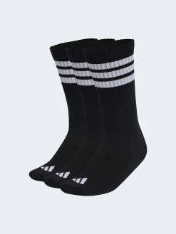 Hot adidas Black Stonewash Crew Socks 3 Pack