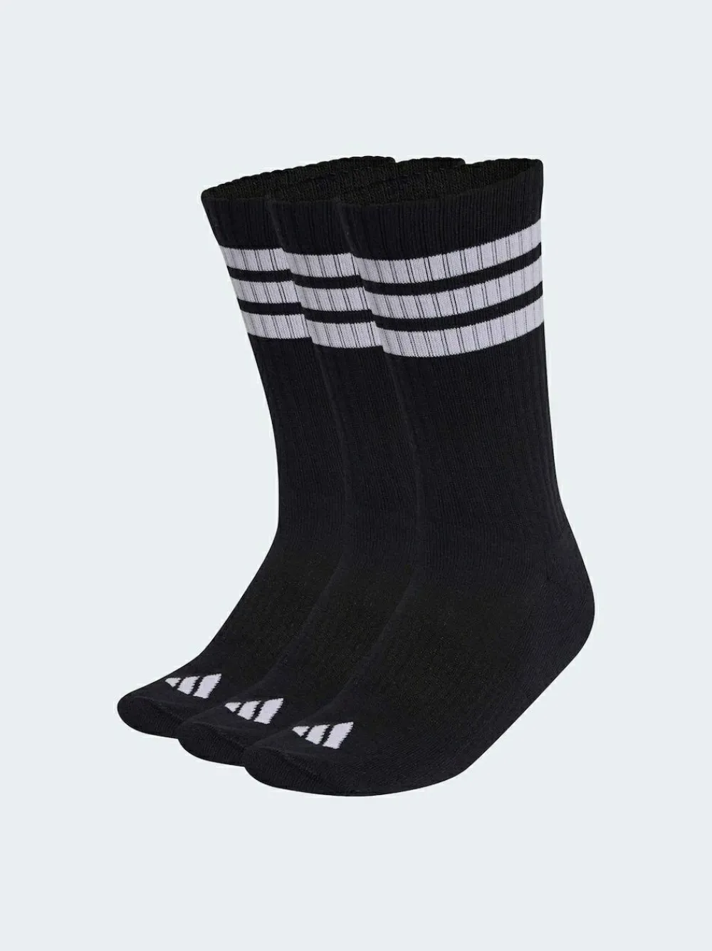 Hot adidas Black Stonewash Crew Socks 3 Pack