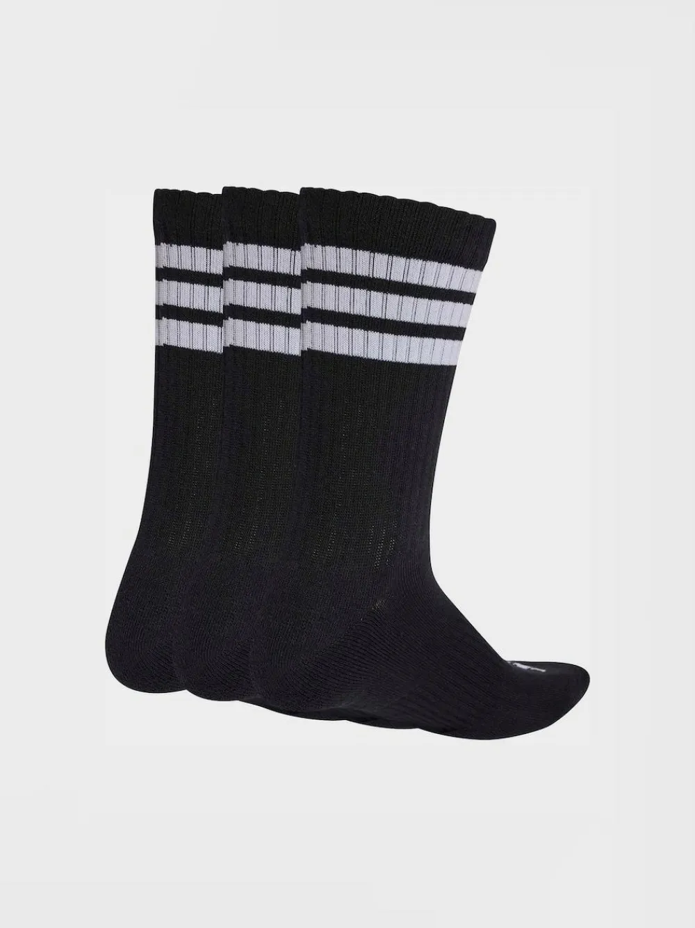 Hot adidas Black Stonewash Crew Socks 3 Pack