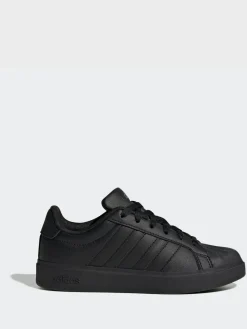 Online adidas Street Talk Lace Junior Trainers Black