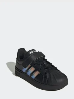 adidas Black Streettalk Children Shoes^BOY School Shoes|Boys Shoes