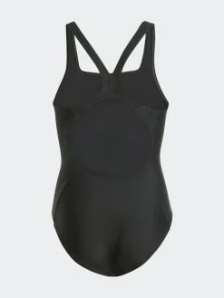 New adidas 3-Stripes C-Back Kids Swimsuit Black