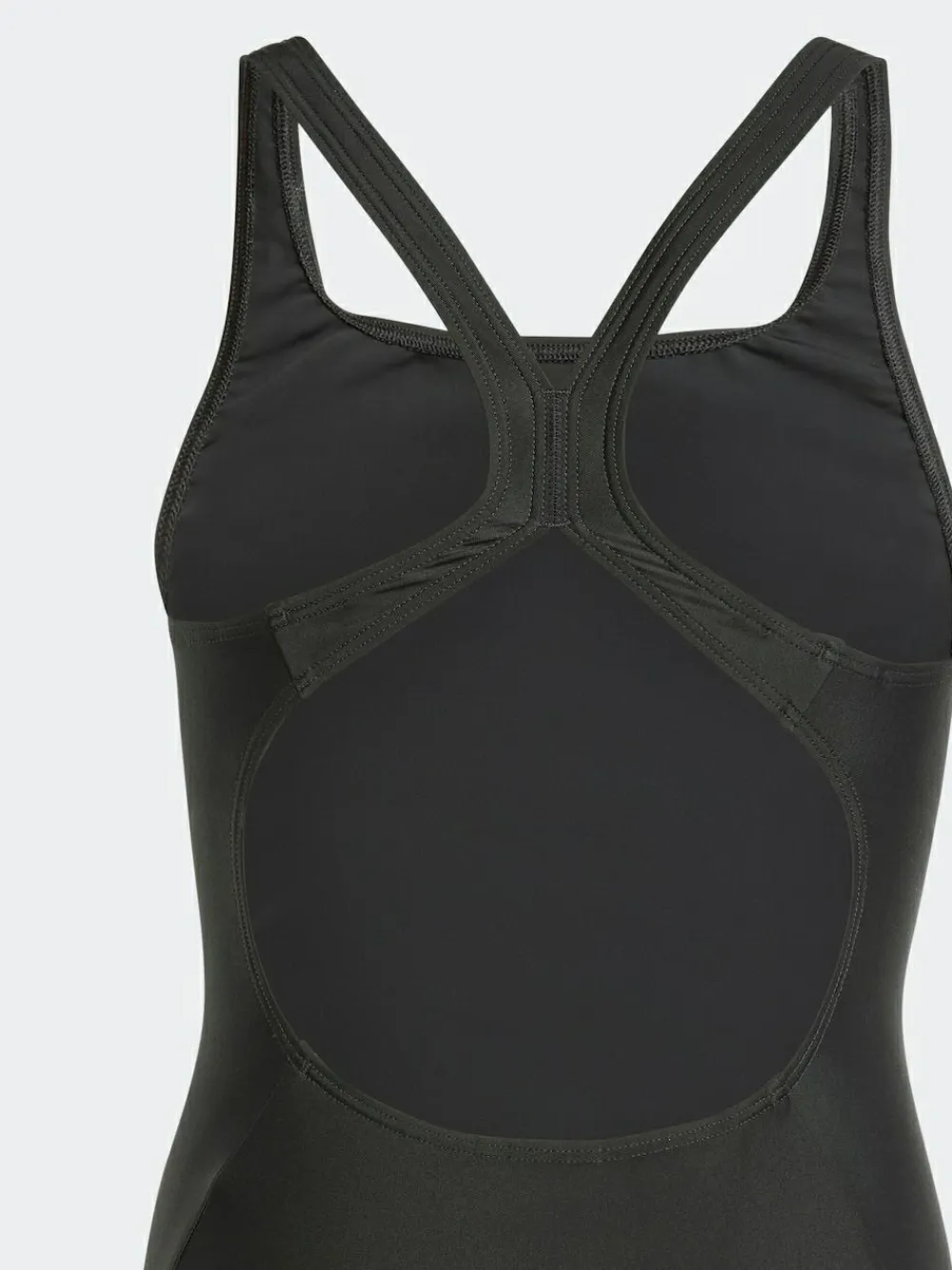 New adidas 3-Stripes C-Back Kids Swimsuit Black