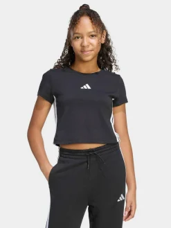 Sale adidas 3-Stripes Essentials Baby T-Shirt Black