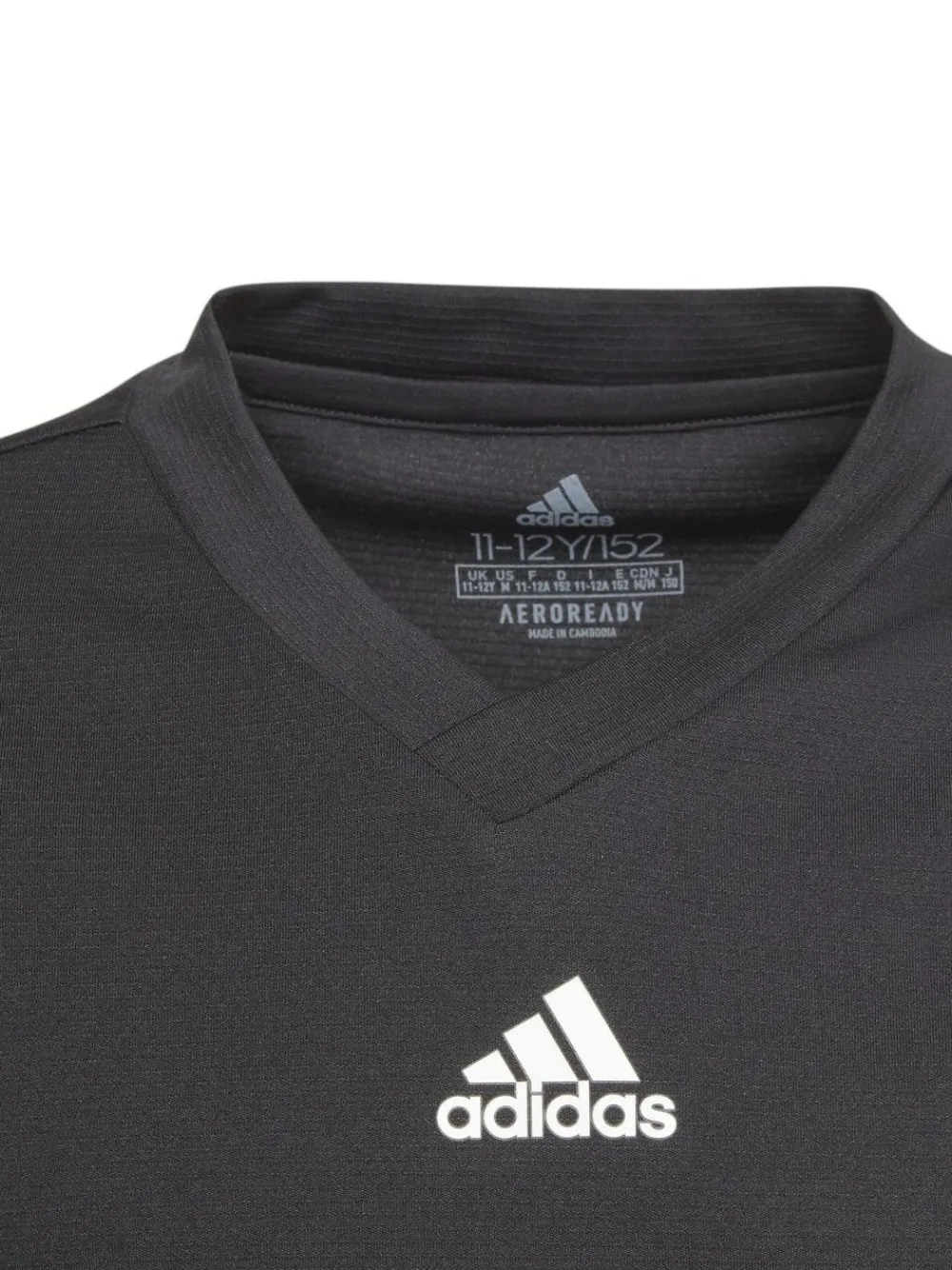 New adidas Black Team Base T-Shirt