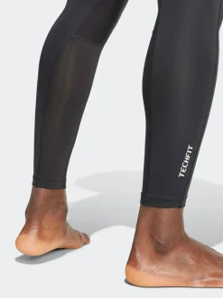 Sale adidas Black TECHFIT Compression Training Long Tights