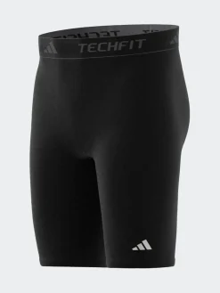 Sale adidas TECHFIT Compression Training Short Tights Black