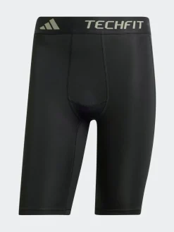 Sale adidas TECHFIT Compression Training Short Tights Black