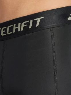 Sale adidas TECHFIT Compression Training Short Tights Black