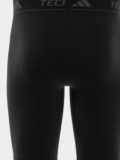 Sale adidas TECHFIT Compression Training Short Tights Black