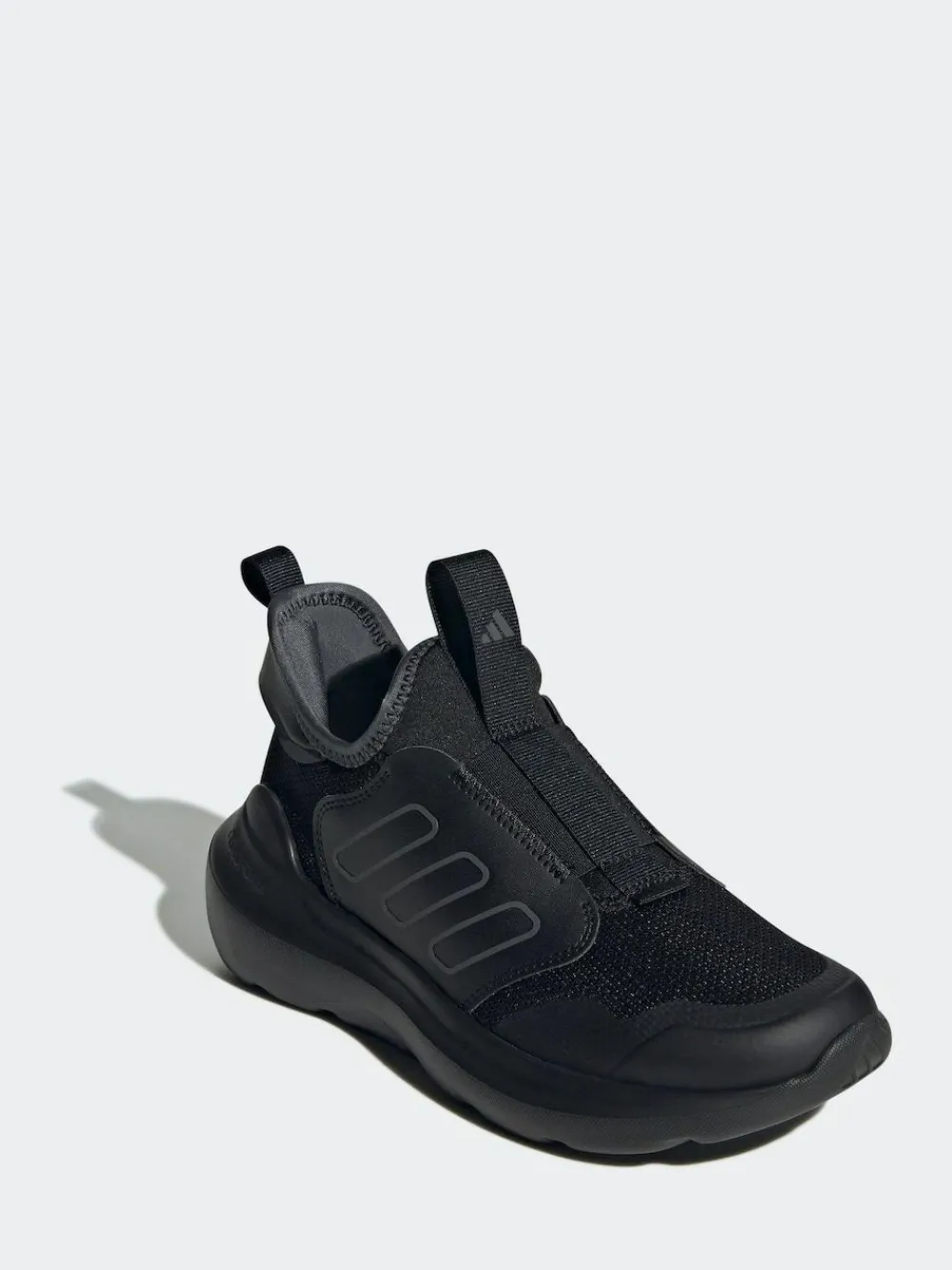 adidas Black Tensaur Comfort Slip On Junior Trainers^BOY Boots|Sneakers