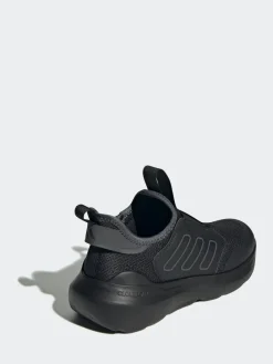 adidas Black Tensaur Comfort Slip On Junior Trainers^BOY Boots|Sneakers