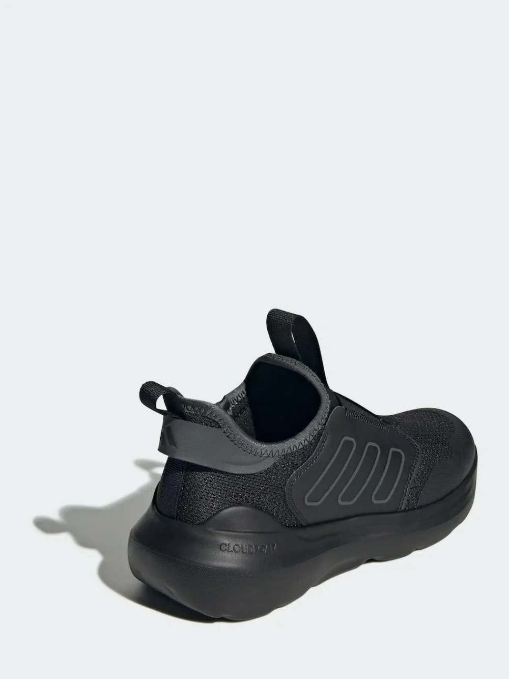 adidas Black Tensaur Comfort Slip On Junior Trainers^BOY Boots|Sneakers
