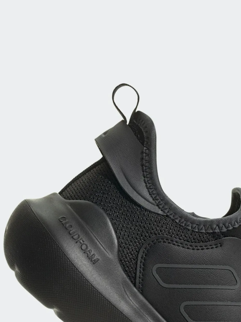 adidas Black Tensaur Comfort Slip On Junior Trainers^BOY Boots|Sneakers