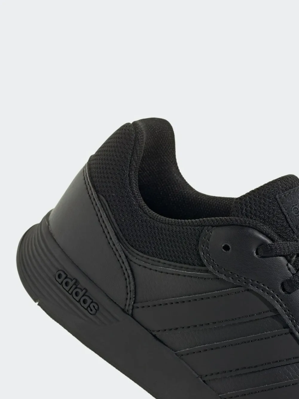 adidas Black Tensaur Switch Lace Junior Trainers^BOY Shoes|School Shoes