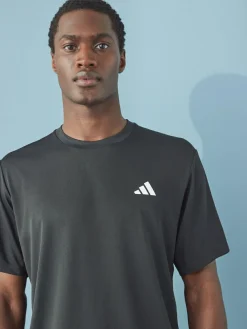 adidas Black Train Essentials Training T-Shirt^ Tops & T-Shirts