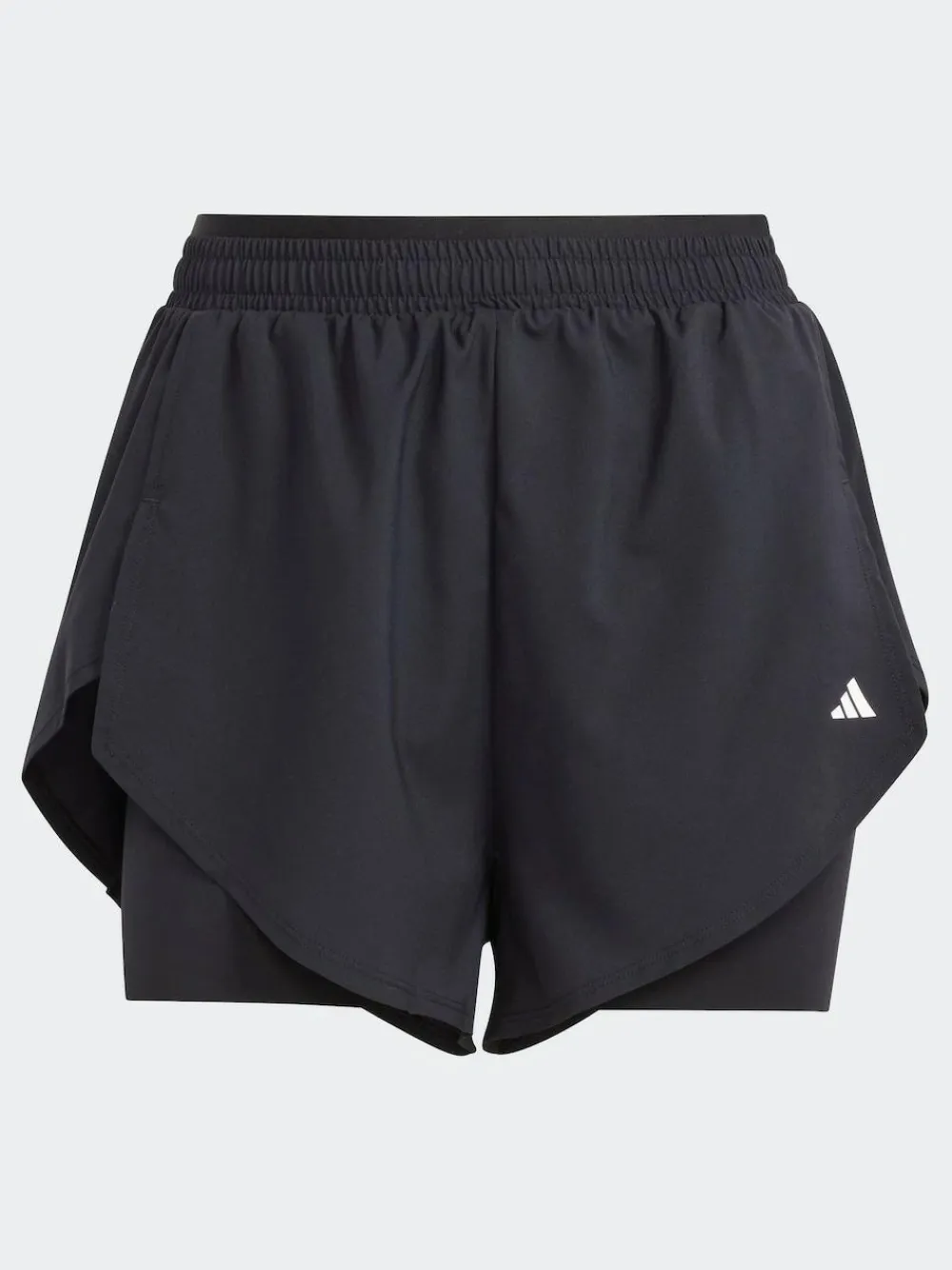 adidas Black Training 2-In-1 Shorts^Women Shorts