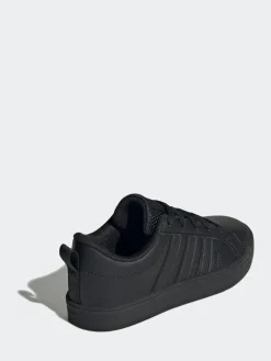 adidas Black VS Pace 2.0 Lace Kids Trainers^BOY School Shoes|Boys Shoes