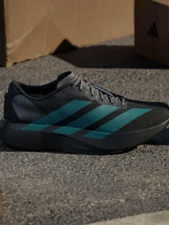 adidas Black/Green Adizero EVO SL Trainers