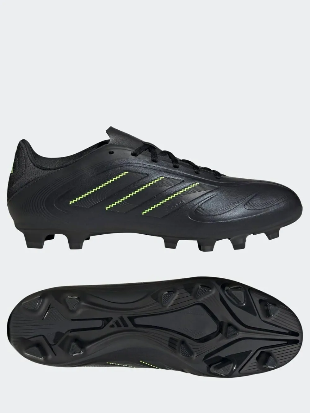 adidas Black/Grey Adult Copa Pure 3 Club Firm/Multi Ground Boots