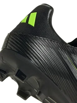 adidas Black/Grey Adult F50 League Laceless Firm/Multi Ground Boots^ Soccer Cleats