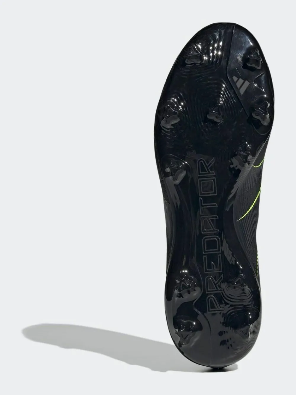 adidas Black/Grey Adult Predator League Laceless Firm/Multi Ground Boots^ Soccer Cleats