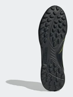 adidas Black/Grey Adult Predator League Fold-Over Tongue Turf Boots^ Soccer Cleats