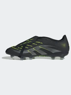 Online adidas Black/Grey Adult Predator Pro Fold-Over Tongue Firm Ground Boots