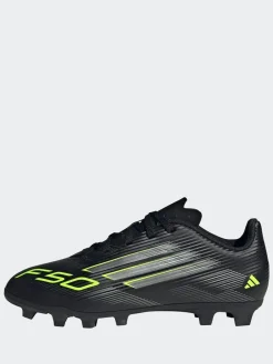 Clearance adidas Black/Grey Kids F50 Club Firm/Multi-Ground Boots
