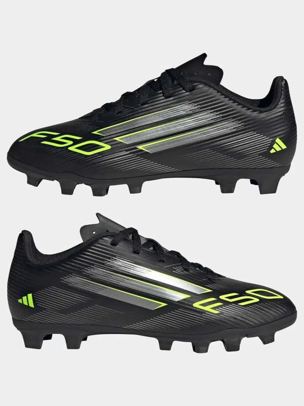 Clearance adidas Black/Grey Kids F50 Club Firm/Multi-Ground Boots