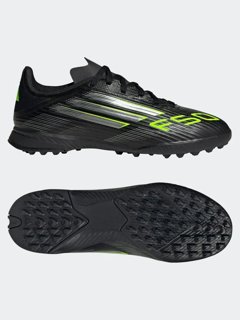 Hot adidas Black/Grey Kids F50 League Turf Boots