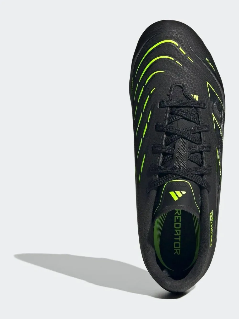 adidas Black/Grey Kids Predator League Firm/Multi Ground Boots^ Soccer Cleats