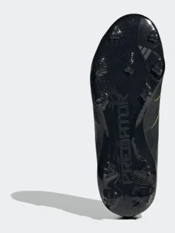 adidas Black/Grey Kids Predator League Firm/Multi Ground Boots^ Soccer Cleats