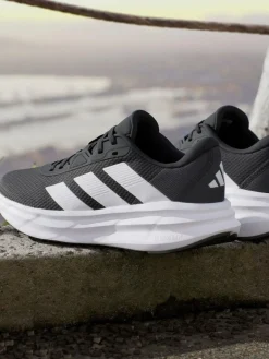 Sale adidas Black/White Galaxy 7 Trainers