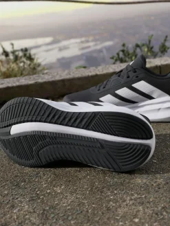Sale adidas Black/White Galaxy 7 Trainers