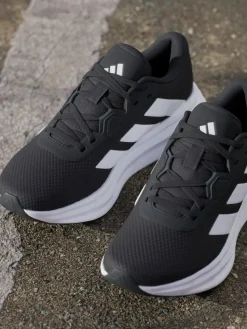 Sale adidas Black/White Galaxy 7 Trainers