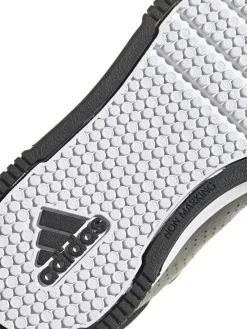 adidas Black/White Hook and Loop Tensaur Kids Trainers^BOY Sneakers|Sneakers