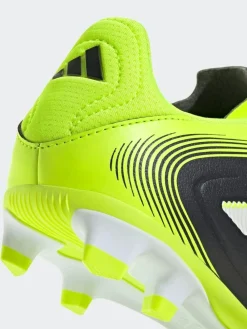 adidas Black/White Kids Copa Pure 3 Club Firm/Multi Ground Boots^ Soccer Cleats