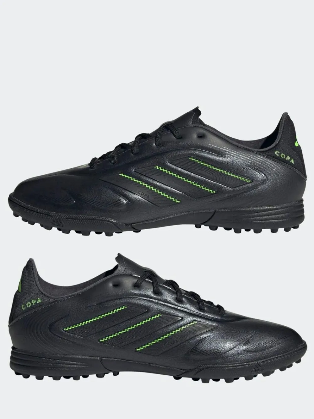 New adidas Black/White Kids Copa Pure 3 League Turf Boots