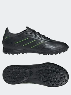 New adidas Black/White Kids Copa Pure 3 League Turf Boots