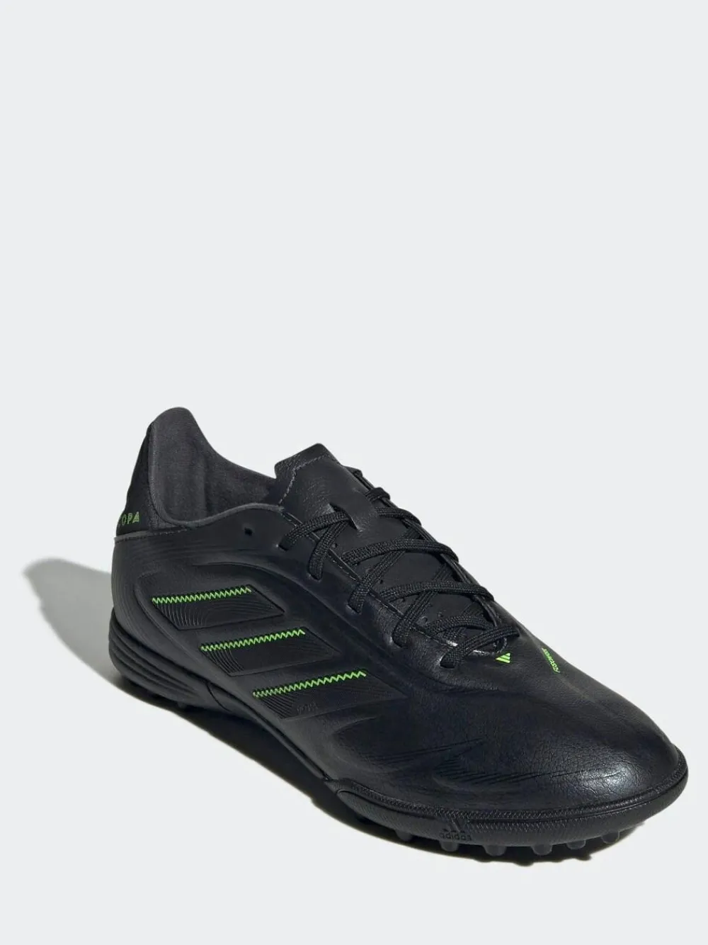 New adidas Black/White Kids Copa Pure 3 League Turf Boots