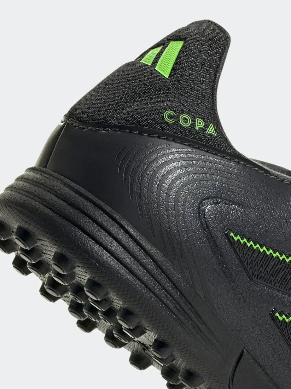 New adidas Black/White Kids Copa Pure 3 League Turf Boots