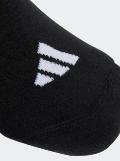 New adidas Logo Socks 3 Pack Black/White