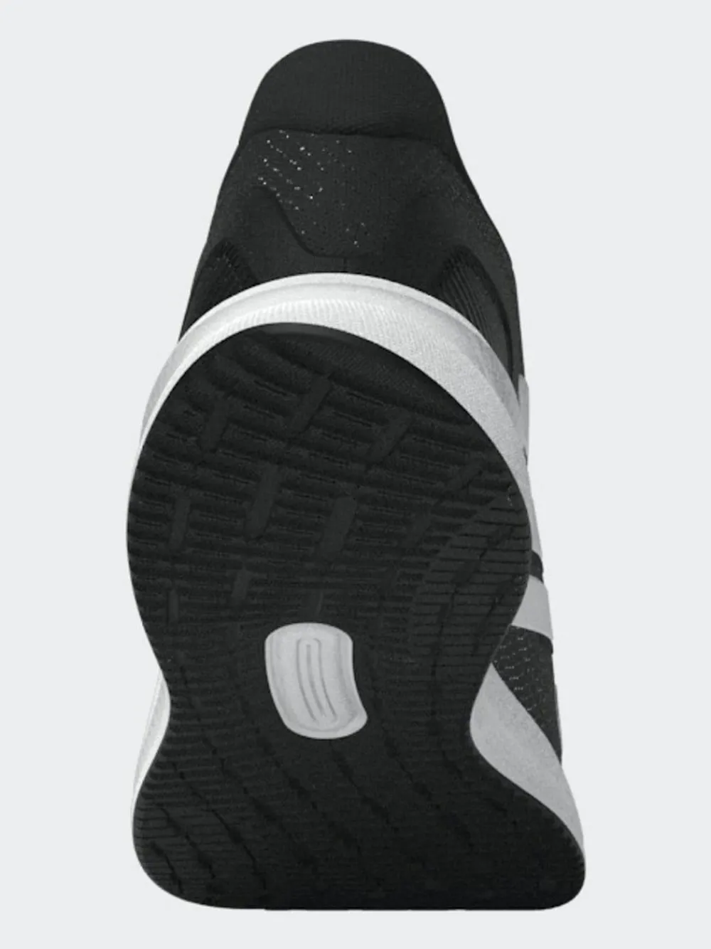 Outlet adidas Black/White Runfalcon 5 Lace Running Junior Trainers