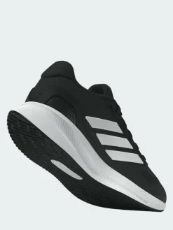 Outlet adidas Black/White Runfalcon 5 Lace Running Junior Trainers