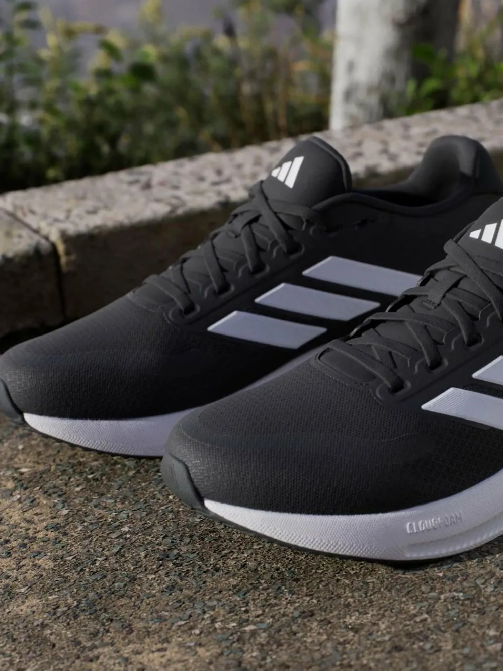 Hot adidas Black/White Runfalcon 5 Running Trainers