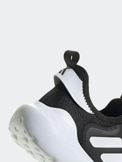 adidas Black/White Tensaur Comfort Slip On Junior Trainers^BOY Sneakers|Sneakers