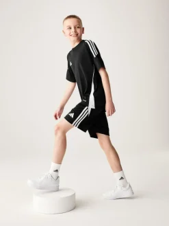 adidas Black/White Tiro 24 Kids Shorts^BOY Shorts|Shorts & Skirts
